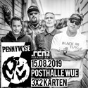 DONNERSTAG EINSENDESCHLUSS: .rcn präsentiert: PENNYWISE, DO. 15.08.2019, WÜRZBURG - POSTHALLE