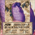 HEUTE, DIENSTAG, EINSENDESCHLUSS: .rcn präsentiert: JESSICA93 & BLACK SALVATION, MI. 30.01.2019, NÜRNBERG, Z-BAU