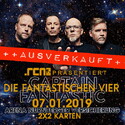 SAMSTAG EINSENDESCHLUSS: .rcn präsentiert: FANTA 4, MO. 07.01.2019, NÜRNBERG-ARENA