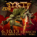 BALD EINSENDESCHLUSS: .rcn präsentiert: Y&T, SONNTAG 06.10.2013, HIRSCH NÜRNBERG