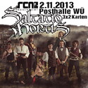 DEMNÄCHST EINSENDESCHLUSS, .rcn präsentiert.:SALTATIO MORTIS, SAMSTAG, 2.11.13 WÜRZBURG POSTHALLE