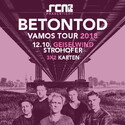 MORGEN, MITTWOCH, EINSENDESCHLUSS: .rcn präsentiert: BETONTOD, FR. 12.10.2018, GEISELWIND-STROHOFER