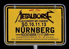 DIESEN SONNTAG, 10.11.: METALBÖRSE IN DER ROFA-NBG. DAZU 4 LIVEBANDS (7,50 EUR IM VVK)