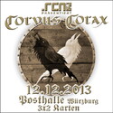 DEMNÄCHST EINSENDESCHLUSS, .rcn präsentiert.: CORVUS CORAX, DO 12.12.2013, WÜ-POSTHALLE
