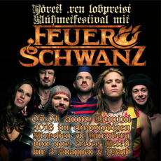 MITTWOCH EINSENDESCHLUSS: .rcn präsentiert: GLÜHMETFESTIVAL MIT FEUERSCHWANZ, FR. 05.01.2018, NBG-HIRSCH