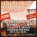 MORGEN EINSENDESCHLUSS: .rcn präsentiert FEUERTANZ FESTIVAL 2017, 23.+24.06.2017, BURG ABENBERG BEI SCHWABACH