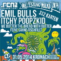 DEMNÄCHST EINSENDESCHLUSS: DIE FESTUNG ROCKT, SA. 31.05.2014, FESTUNG ROSENBERG, KRONACH