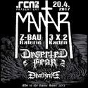 HEUTE EINSENDESCHLUSS: .rcn präsentiert MANTAR, DO. 20.04.2017, Z-BAU, NÜRNBERG