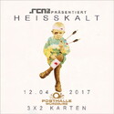 MORGEN EINSENDESCHLUSS: .rcn präsentiert HEISSKALT, MITTWOCH 12.04.2017, POSTHALLE WÜRZBURG