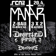HEUTE EINSENDESCHLUSS: .rcn präsentiert MANTAR, DO. 20.04.2017, Z-BAU, NÜRNBERG