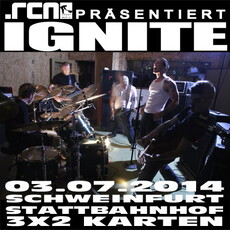 DEMNÄCHST EINSENDESCHLUSS: IGNITE, DO. 03.07.2014, SW-STATTBAHNHOF
