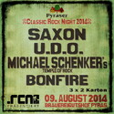 DEMNÄCHST EINSENDESCHLUSS: PYRASER CLASSIC ROCK, SA. 09.08.2014 BRAUEREIGUTSHOF PYRAS