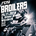 DEMNÄCHST EINSENDESCHLUSS: .rcn präsentiert: BROILERS, 29.11.2014, WÜRZBURG, S. OLIVER ARENA