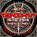 MORGEN EINSENDESCHLUSS: .rcn präsentiert TANZWUT, SO. 16.10.2016, NÜRNBERG, HIRSCH