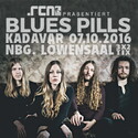 MORGEN EINSENDESCHLUSS: .rcn präsentiert: BLUES PILLS + KADAVAR, FR. 07.10.2016, LÖWENSAAL-NBG.