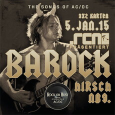 DEMNÄCHST EINSENDESCHLUSS: .rcn präsentiert: BAROCK, MO. 05.01.2015 HIRSCH NBG.