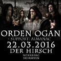 ORDEN OGAN – MYSTIC PROPHECY SAGEN ALS VORBAND IM HIRSCH AB – JETZT DABEI: VICTOR SMOLSKI'S ALMANAC