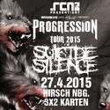 HEUTE EINSENDESCHLUSS: .rcn präsentiert: IMPERICON PROGRESSION TOUR 2015, MO. 27.04.2015, NBG. HIRSCH