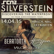 DEMNÄCHST EINSENDESCHLUSS: .rcn präsentiert: SILVERSTEIN, DI. 14.04.2015, HIRSCH-NBG.