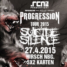 HEUTE EINSENDESCHLUSS: .rcn präsentiert: IMPERICON PROGRESSION TOUR 2015, MO. 27.04.2015, NBG. HIRSCH