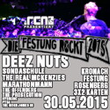 DEMNÄCHST EINSENDESCHLUSS: .rcn präsentiert: DIE FESTUNG ROCKT, SA. 30.05:2015