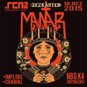 DEMNÄCHST EINSENDESCHLUSS: .rcn präsentiert: MANTAR, FR. 18.12.2015 NBG-K4-ZENTRALCAFÉ