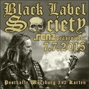 DEMNÄCHST EINSENDESCHLUSS: .rcn präsentiert: BLACK LABEL SOVIETY, DI. 7.7.15 WÜ-POSTHALLE
