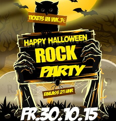 HEUTE EINSENDESCHLUSS: .rcn empfiehlt: HAPPY HALLOWEEN ROCK PARTY, FR: 30.10.2015 NBG-MISSISSIPPI-QUEEN (HAFEN)