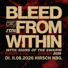 .rcn präsentiert: BLEED FROM WITHIN
